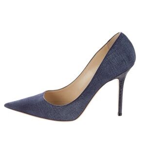 Jimmy Choo Denim Heels sz10.5